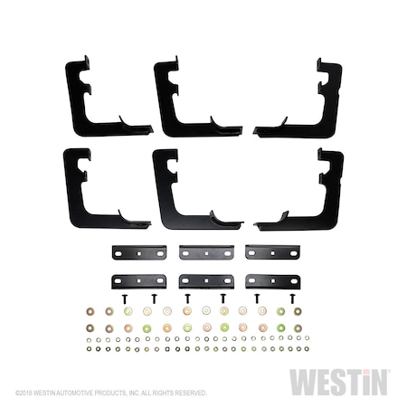 Westin Premier Oval Nerf Step Bar Mount Kit 22-2245